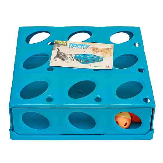 Іграшка Tricky для котів з двома м’ячиками, розмір 25 x 25 x 9 см Вінниця