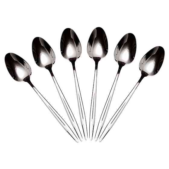 Ding Lanfang Набір столових ложок 6 штук нержавіючої сталі 21 (см) Срібло HP-8-27 Коломия