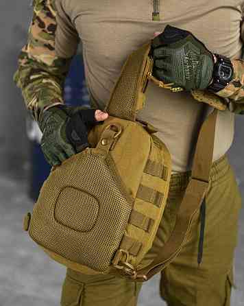 Сумка через плечо тактическая SILVER KNIGHT coyot РГ4626 Киев
