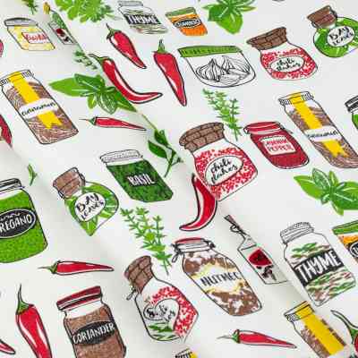 Скатерть Home Line Специи зеленый, 140х180см (162159) Вінниця