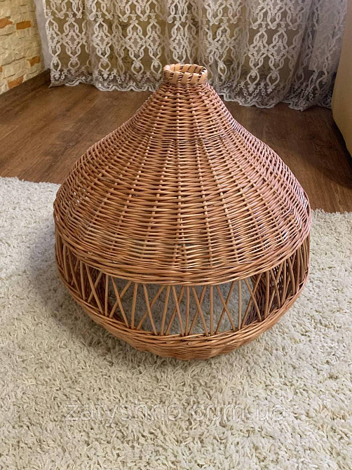 Люстра из лозы в ресторан Киев - изображение 1