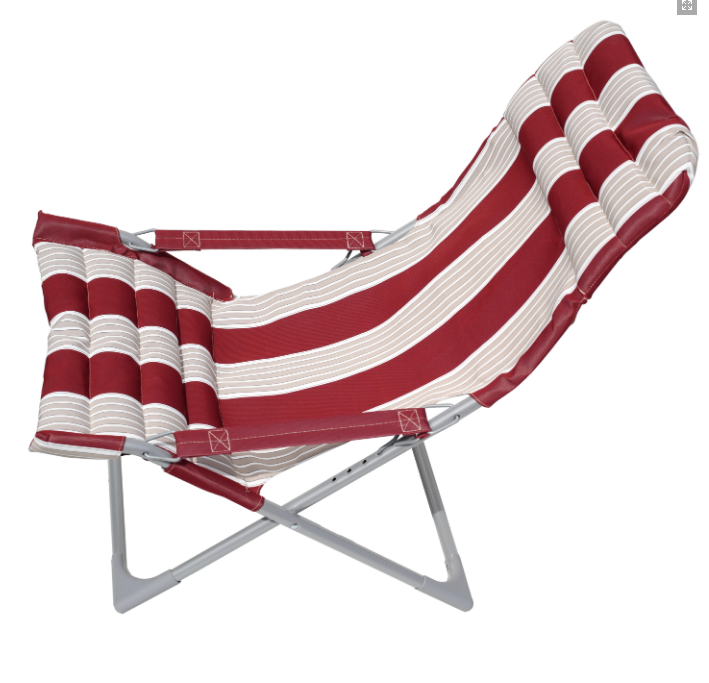 Шезлонг Складной С Подлокотниками И Подголовником Киев - изображение 1