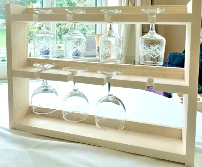 Полка для бокалов 