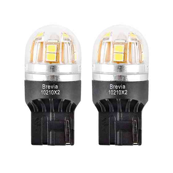 Автолампа Brevia S-Power LED W21W 330Lm 15x2835SMD 12/24V CANbus, 2шт Львів