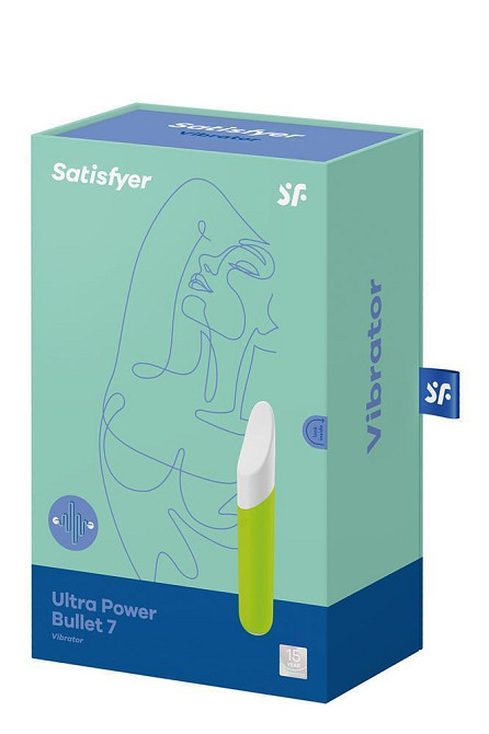 Вибропуля Satisfyer Ultra Power Bullet 7, салатовый Sex Aura Киев - изображение 7
