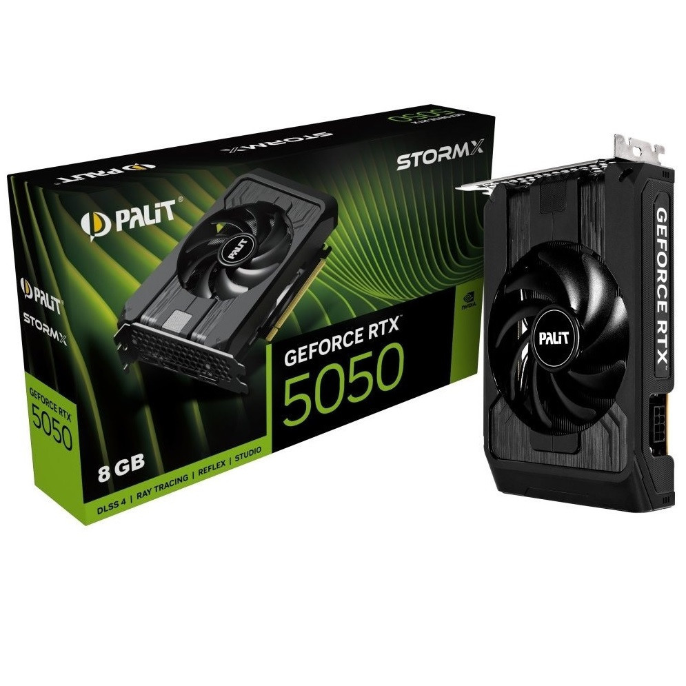 Відеокарта GF RTX 5050 8 GB GDDR6 StormX Palit (NE65050019P1-GB2070F) ( 11143 ) Харьков - изображение 1