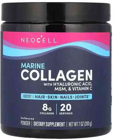 Морской коллаген для волос кожи Neocell Marine Collagen 200 гр без вкуса Киев