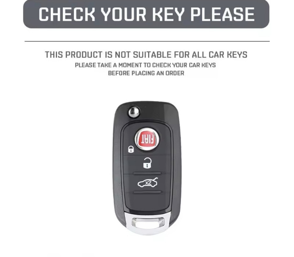 Захисний чохол для автомобільного ключа Fiat Сміла - фото 2