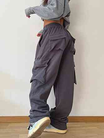 Карго Штани жіночі трикотажні Сірий 48/52 Харків