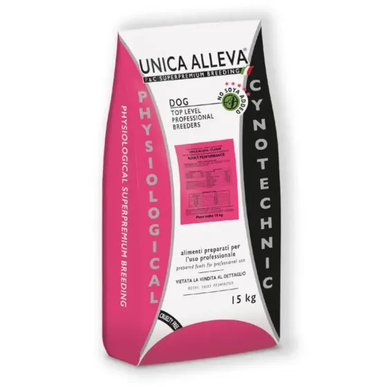 Повноцінний сухий корм для собак Геда Gheda Unica Alleva Classe корм для активних собак з куркою, 15 кг Вінниця