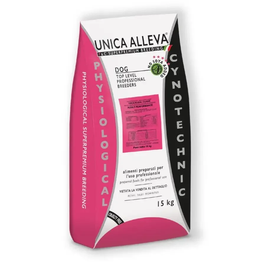 Повноцінний сухий корм для собак Геда Gheda Unica Alleva Classe корм для активних собак з куркою, 15 кг Вінниця - фото 1