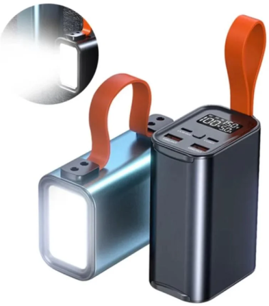 Универсальная зарядная батарея с быстрой зарядкой 30000Mah 100W (Черный) Винница - изображение 6