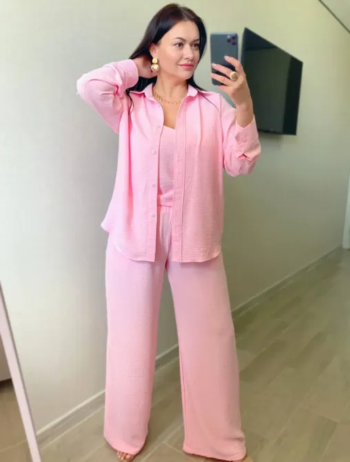 Костюм Трійка — сорочка, майка та штани, які легко носити разом або окремо. Одеса - фото 13