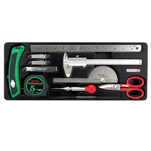 Набір вимірювального інструменту в ложементі 11ед. TOPTUL GCAT1101 Одеса - фото 1