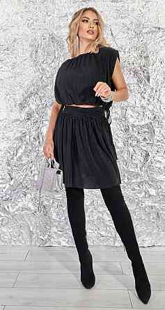 Костюм плісе PALOMA чорний (44) Київ