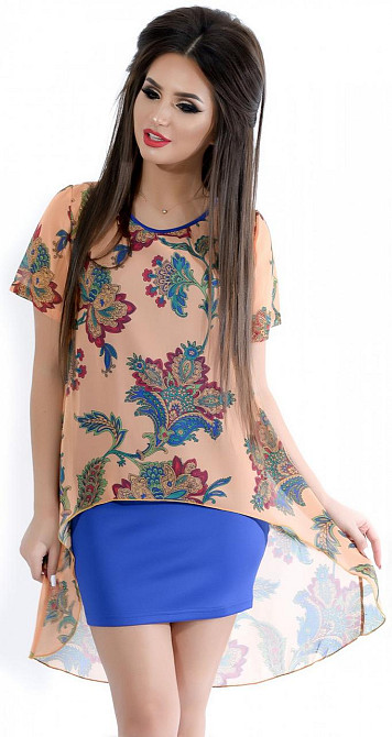 Платье легкое с принтом (48) Киев - изображение 1