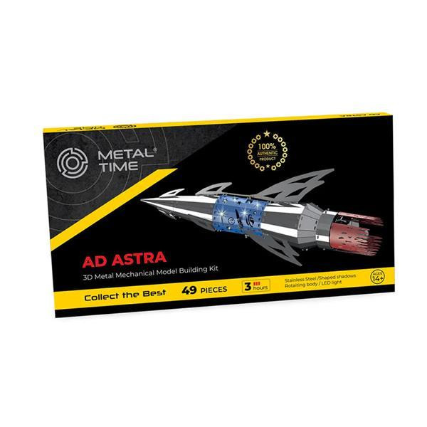 Колекційна модель-конструктор Metal Time Ad Astra Космічна ракета механічна (MT050) Харків - фото 9