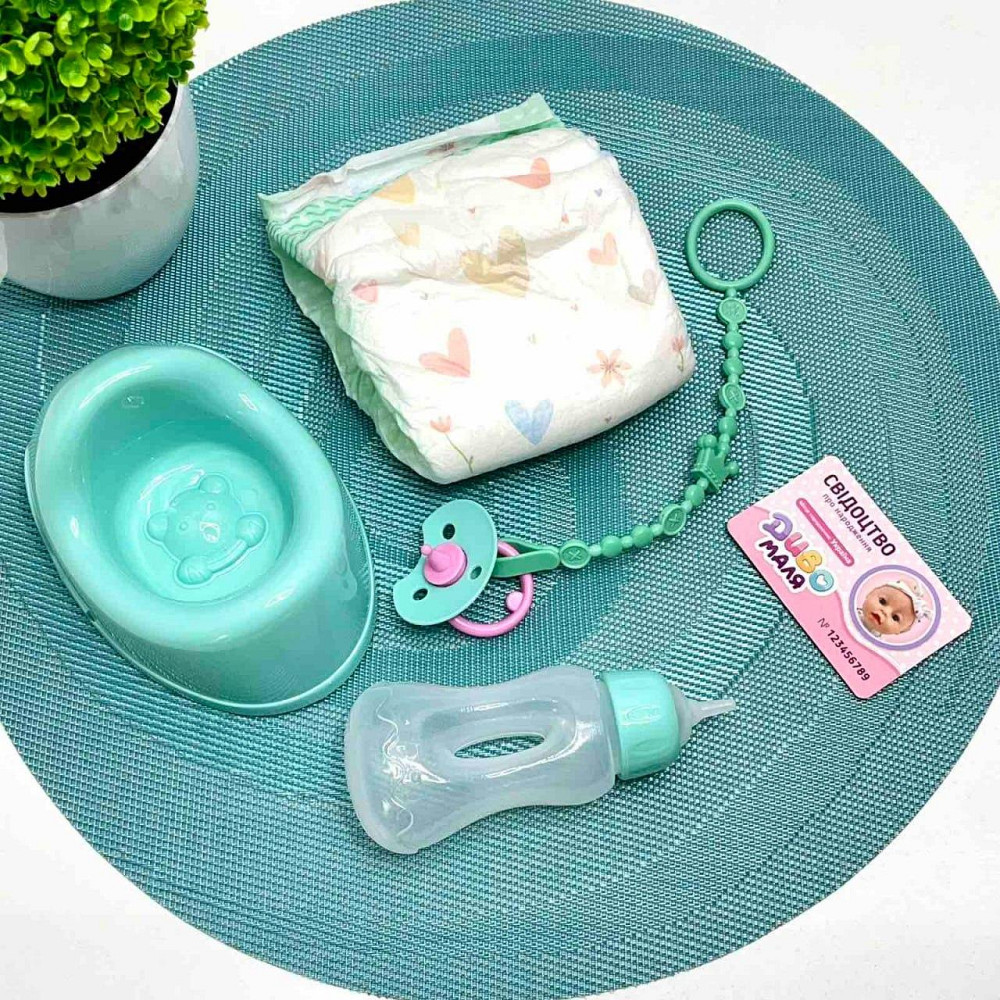 Пупс функціональний Чудо Малюк 7 функцій пляшечка соска горщик в комплекті 33см Вид 2 (YL2435A-F-I-DM-UA) Чернигов - изображение 6