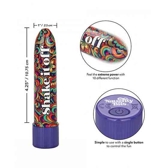 Вибратор Shake It Off Mini Vibrator Sex Aura Киев