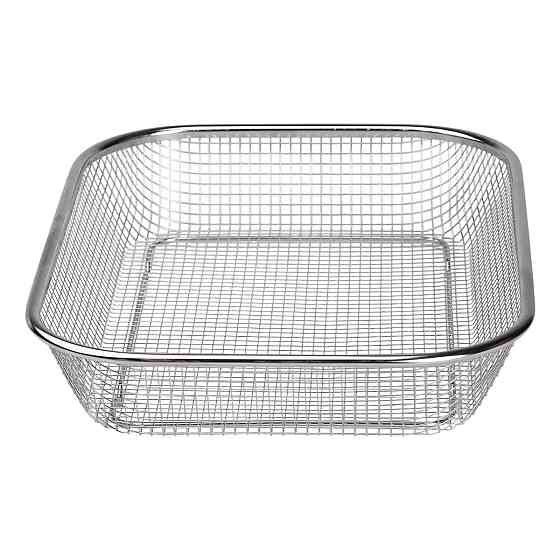 Zhongjing Сито-кошик для миття овочів та фруктів 37.5х27.5х6.8 см друшляк з нержавіючої сталі H Киев