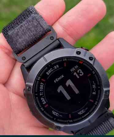 Топовий Смарт -Часы Garmin Fenix 6X Pro Карты, Украинская Мова NFC. Киев