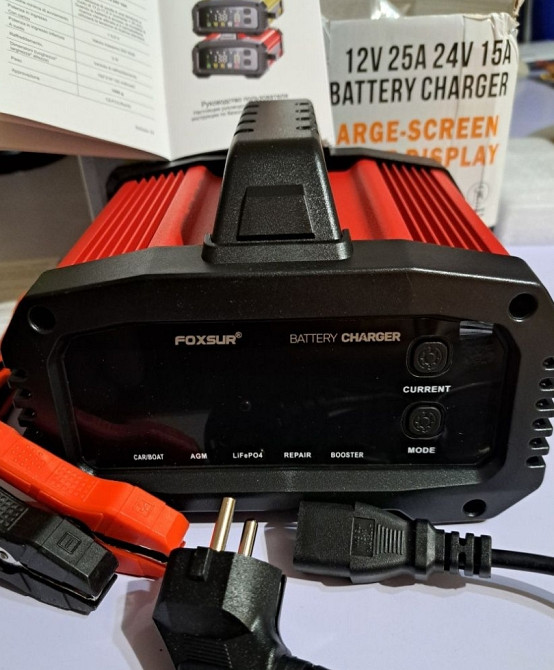 Зарядний пристрій 25A Foxsur  FPT-250 бустер. Харків - фото 3