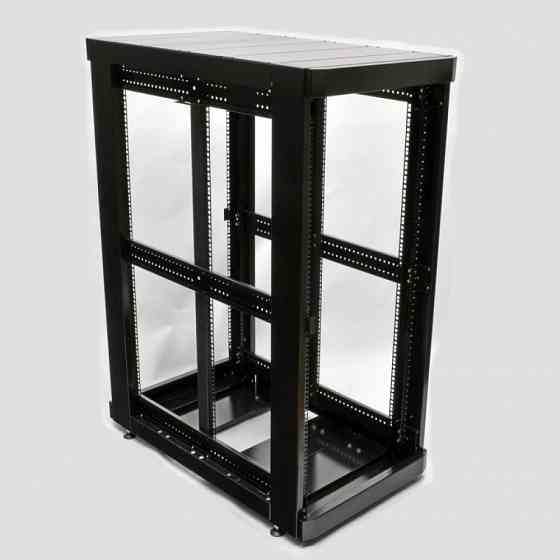 Шафа серверна CMS 28U 610 х 1055 UA-MGSE28610MB посилена для мережевого обладнання Київ