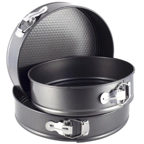 Набір роз'ємних форм для випікання 3шт (d24/26/28*6,5см) вуглецева сталь 100700 Ofenbach Житомир