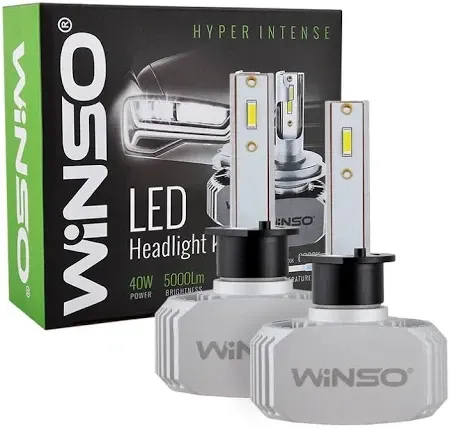 Світлодіодна лампа WINSO LED HB3 (9005), 12/24V, 50Вт, 5000Лм, 6500K, CSP3570 (794500) Ковель