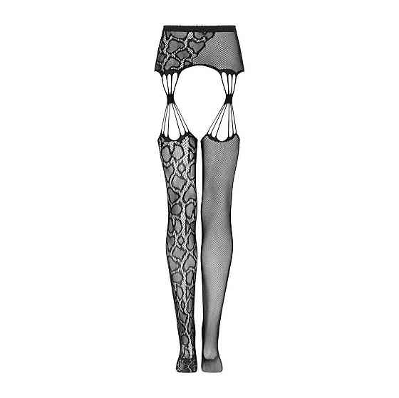 Еротичні колготки-бодістокінг Obsessive Garter stockings S821 S/M/L Sex Aura Київ
