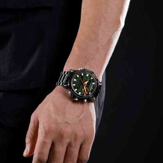 Часы мужские тактические Naviforce Brutal (Черный) Винница