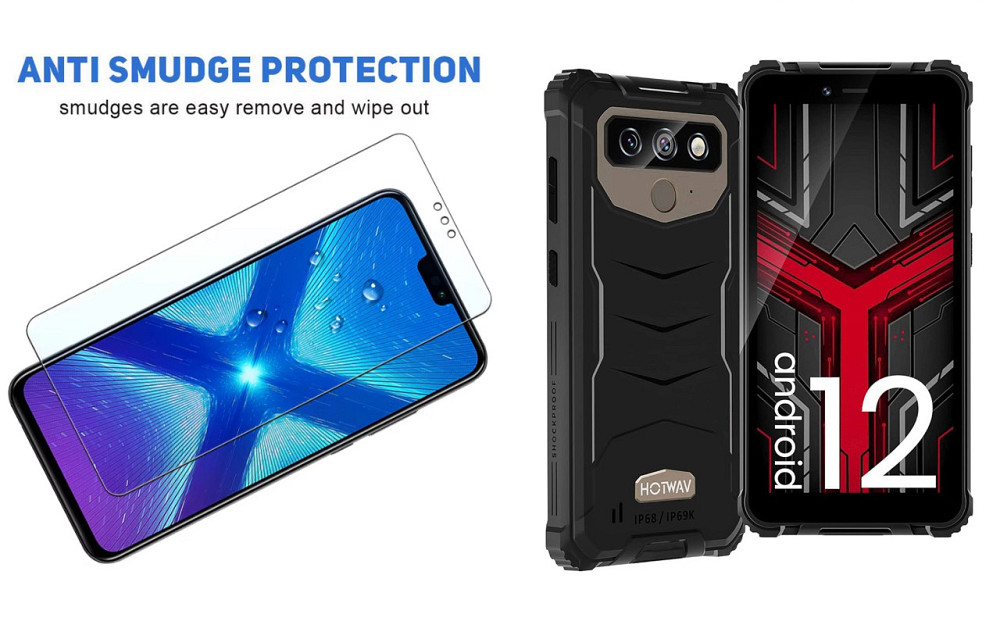 Захисне скло NeoGlass для Hotwav T5 Max, Hotwav T5 Pro – надпрозоре та стійке Київ - фото 3
