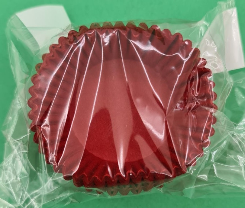 Тартолетка для чізкейк "Кругла червона"D45 H26 (100шт)/6а/ (1 уп.) Харків - фото 4