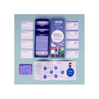 Обучающий набор English Student Карточки для изучения английского языка Formal Informal Communication, украинский (591225925) Винница - изображение 7