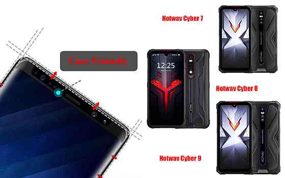 Захисне скло HyperGlass Pro для Hotwav Cyber 7, Cyber 8, Cyber 9 Pro – максимальна чутливість та захист Київ