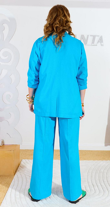 Лляний костюм-трійка (50) Київ - фото 4