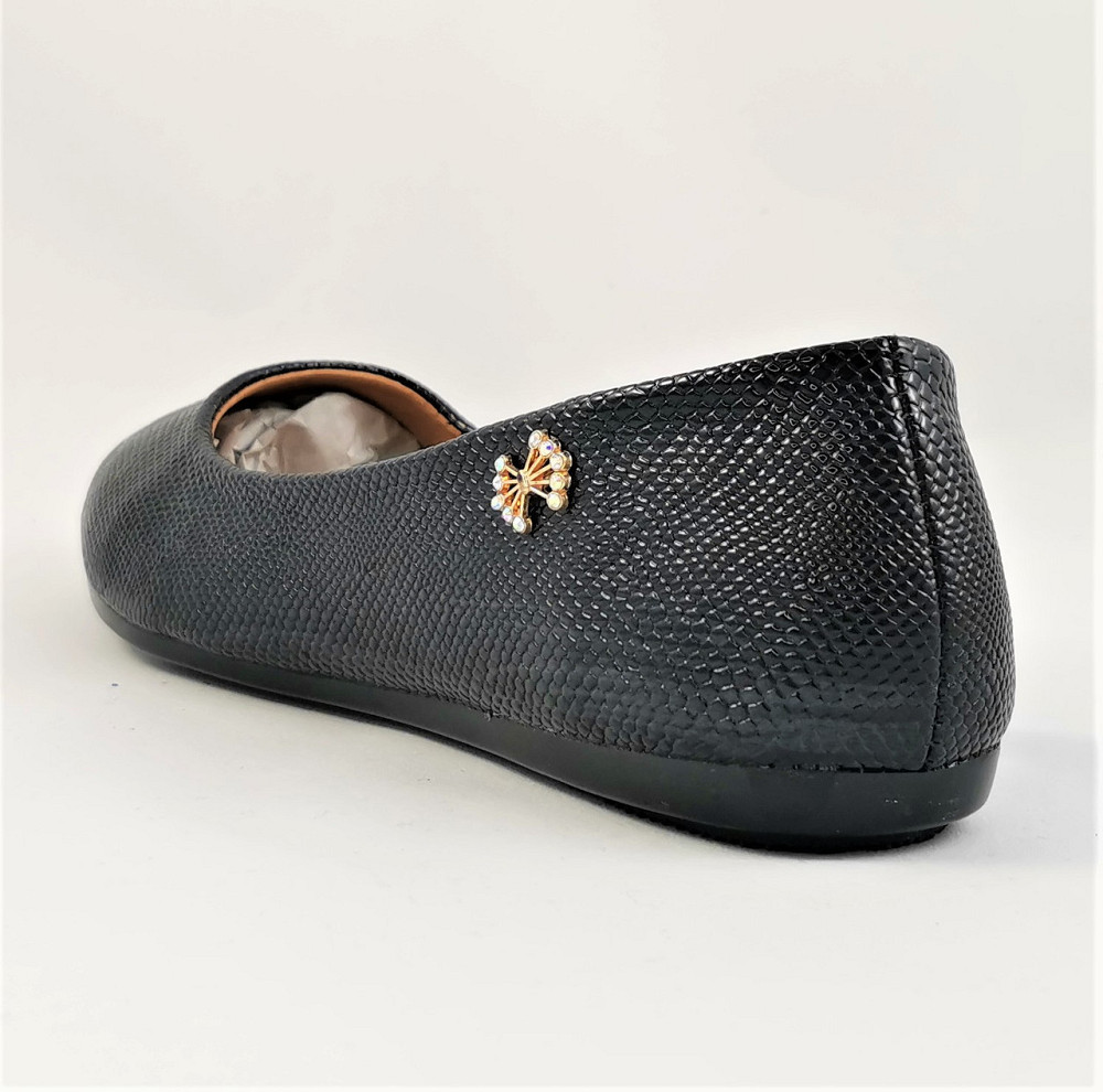 .Женские Балетки Черные Мокасины Туфли Лаковые (размеры: 36,39) - 03-2 Днепр - изображение 3