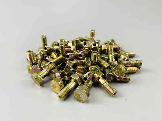 Болт-штуцер M 6 × 1 х 20 один отвір універсальний Мукачево