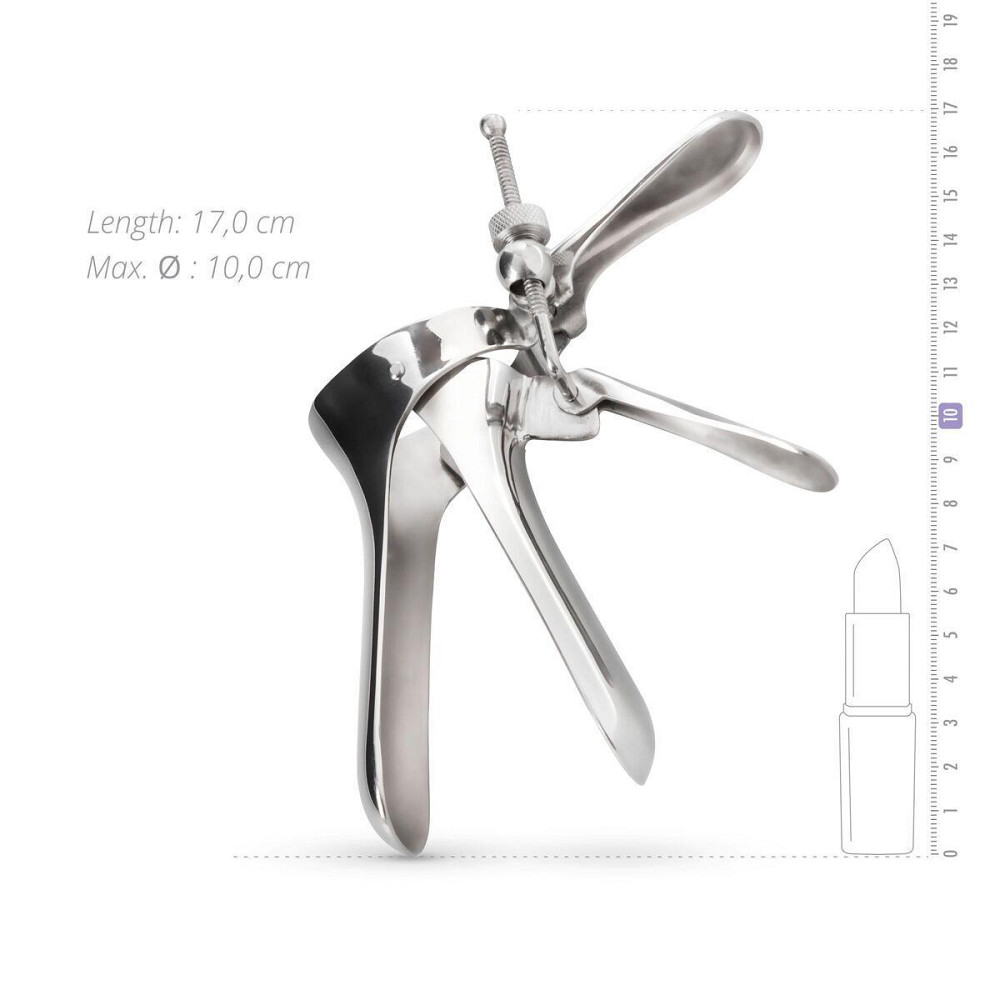 Вагінальний розширювач спекулум Sinner Gear Unbendable – Large Cusco Vaginal speculum Sex Aura Київ - фото 5