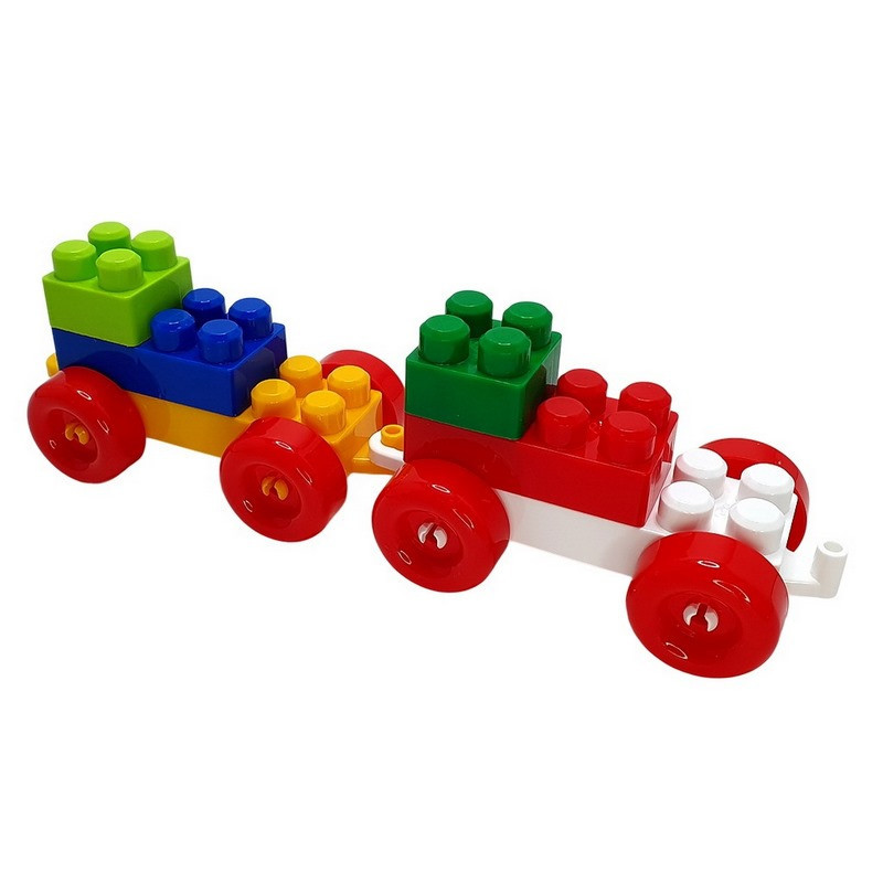 Детский блочный конструктор 013999/04 в пластиковом боксе, 303 детали Винница - изображение 3