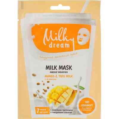 Маска для обличчя Milky Dream тканинна Манго й тофу 20 мл (4820205302466) Вінниця