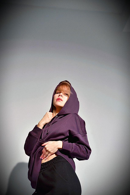 Женская зимняя толстовка на флисе Jasmin Киев - изображение 3