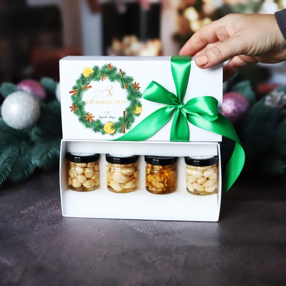 Оригінальний бюджетний подарунковий набір Царство меду №52 на Новий Рік Одеса - фото 4