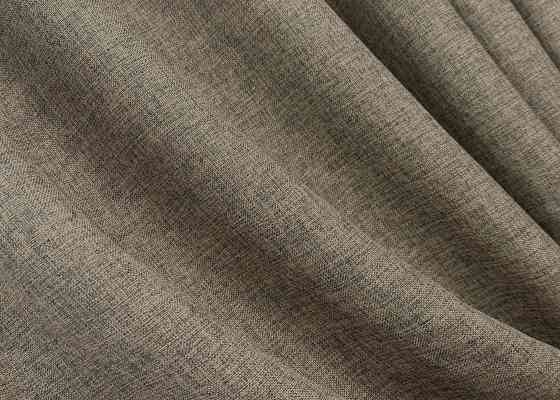 Комплект штор VR-Textil Лен Мешковина 100х270 2шт и Тюль 300х270 1770ш-115т Какао с белым 71-023/1 Киев