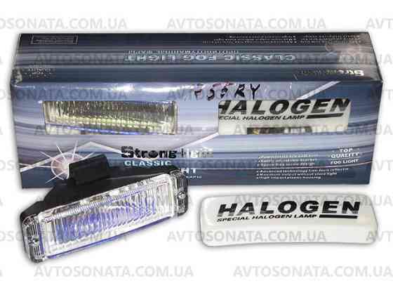 Фары STRONG LIGHT 1755 RY/H3-12V-55W/170*54mm/ крышка Винница