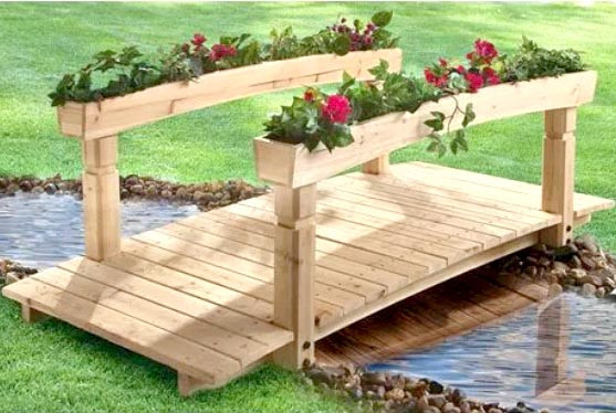 Мостик садовый 