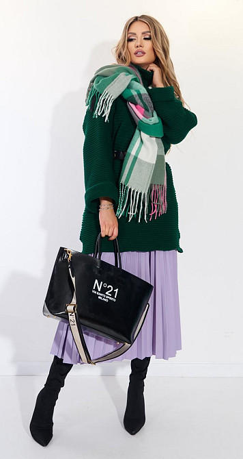 Свитер крупной вязки (42-48) Киев - изображение 3