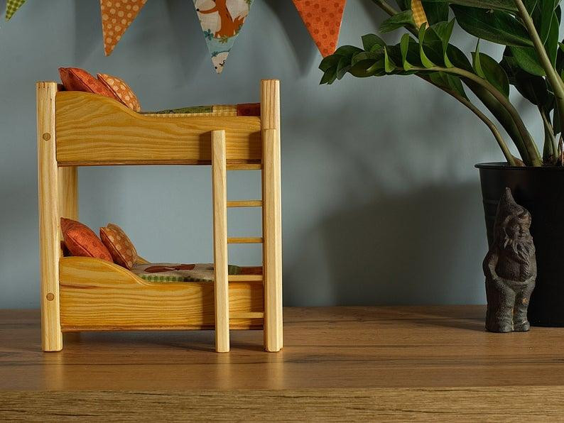 Ліжко для ляльок "Мулан" ваніль Миколаїв - фото 6