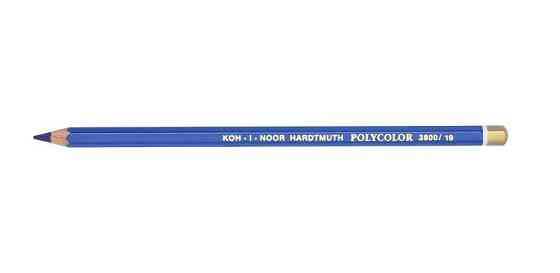 Олівець художній "Kooh-i-Noor" POLYCOLOR 3800/19 sapphire blue/сапфірний синій, шт Київ