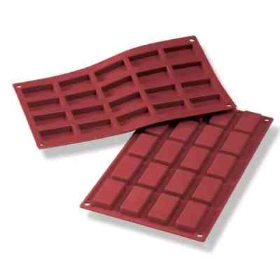 Форма для выпечки Silikomart "Прямокутник" 49х26 мм, h 11 мм (SF025/C) Винница